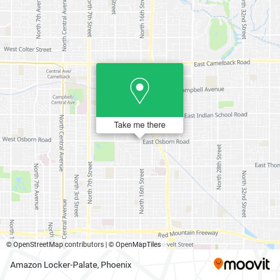 Amazon Locker-Palate map