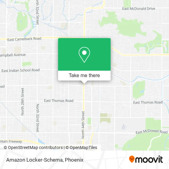 Amazon Locker-Schema map