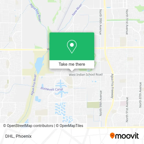 DHL map