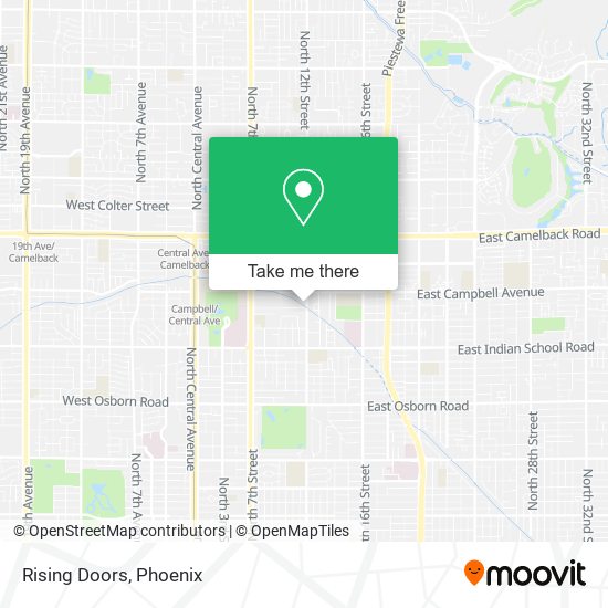 Mapa de Rising Doors