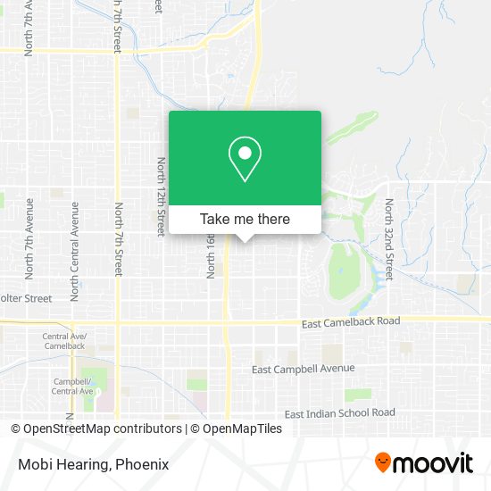 Mobi Hearing map