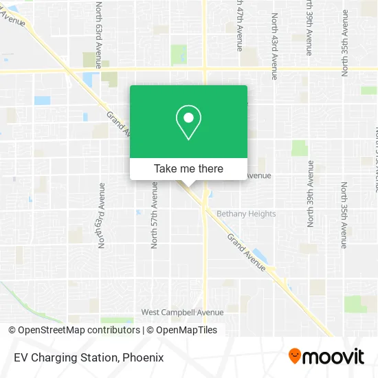 EV Charging Station map