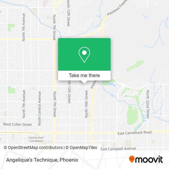 Mapa de Angelique's Technique