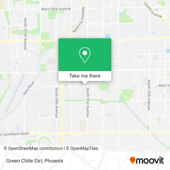 Green Chile Girl map