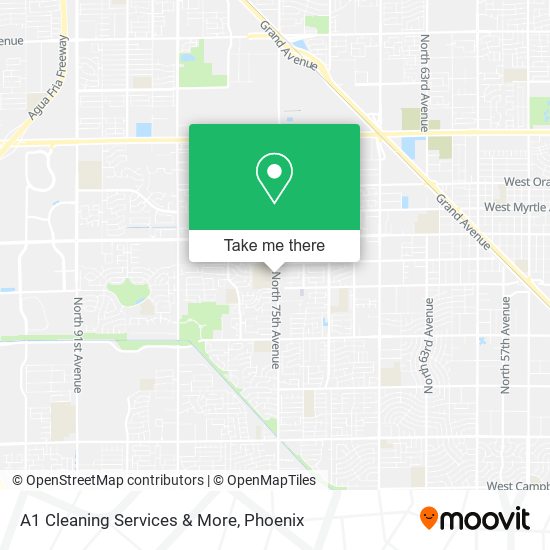 A1 Cleaning Services & More map