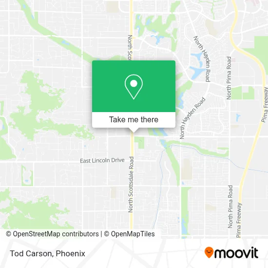 Tod Carson map