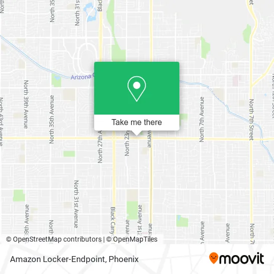 Amazon Locker-Endpoint map