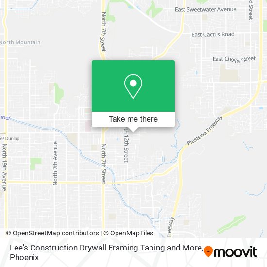 Lee's Construction Drywall Framing Taping and More map