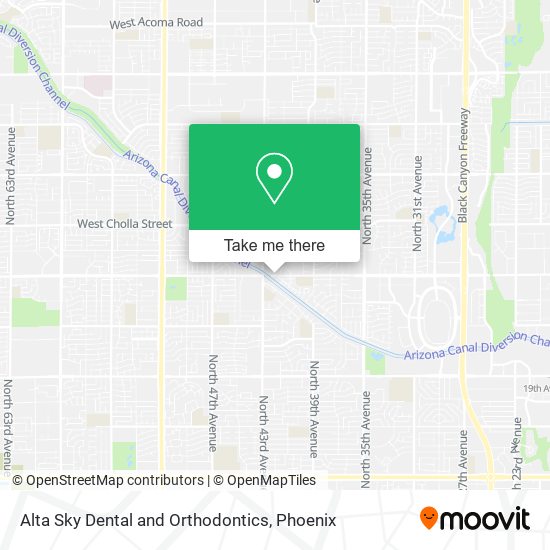Alta Sky Dental and Orthodontics map