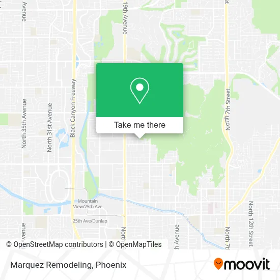 Marquez Remodeling map