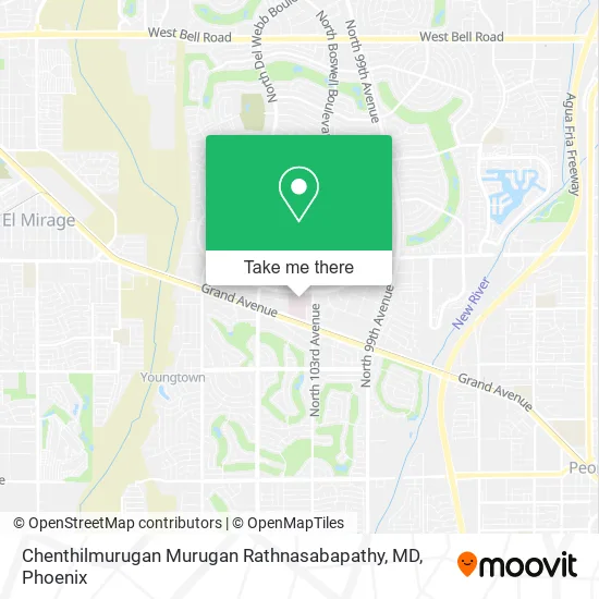 Chenthilmurugan Murugan Rathnasabapathy, MD map