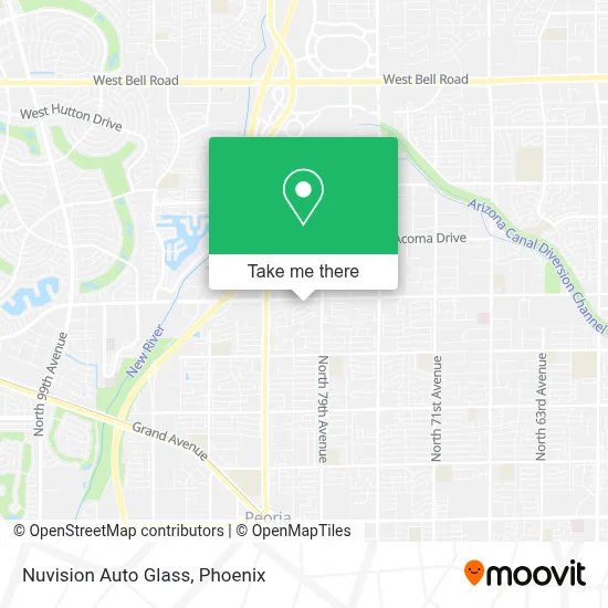 Nuvision Auto Glass map