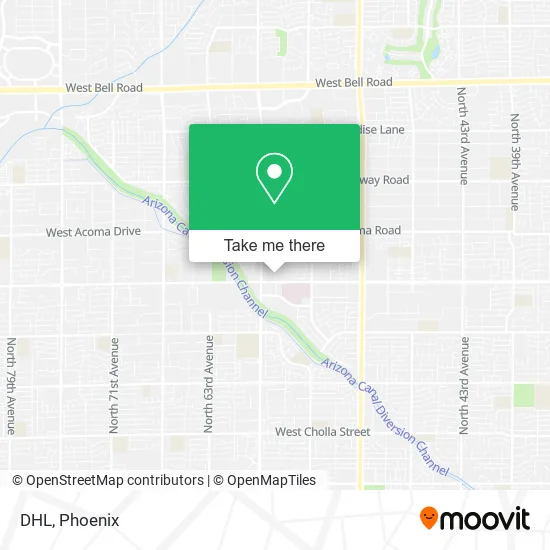 DHL map