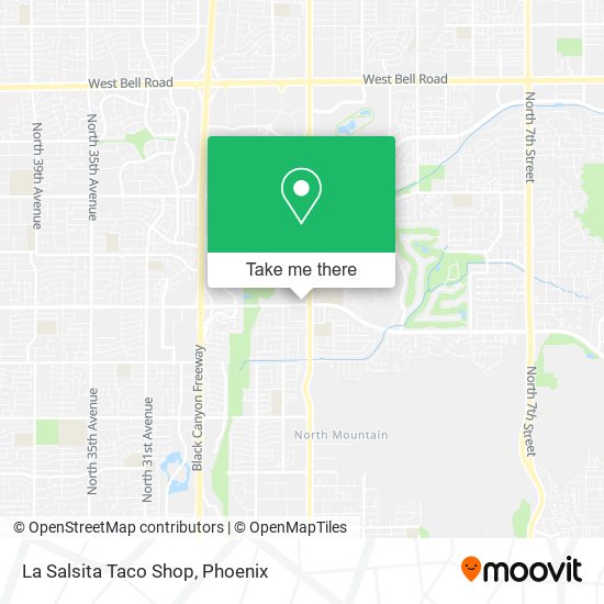 La Salsita Taco Shop map