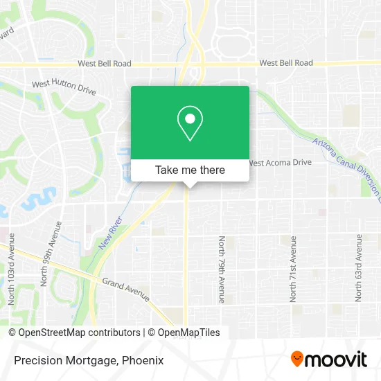 Precision Mortgage map