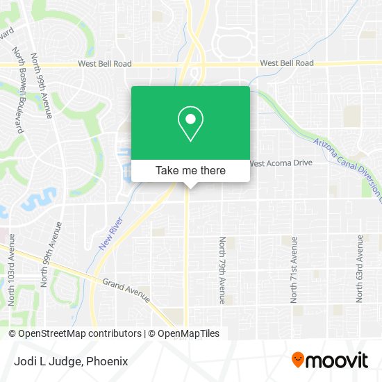 Mapa de Jodi L Judge
