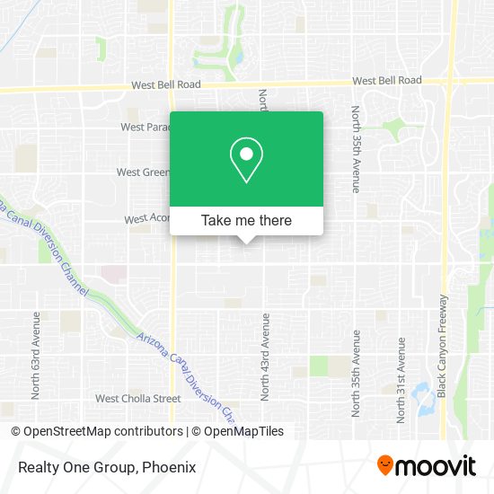 Realty One Group map