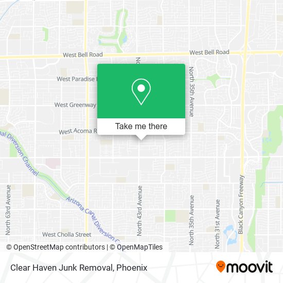 Mapa de Clear Haven Junk Removal