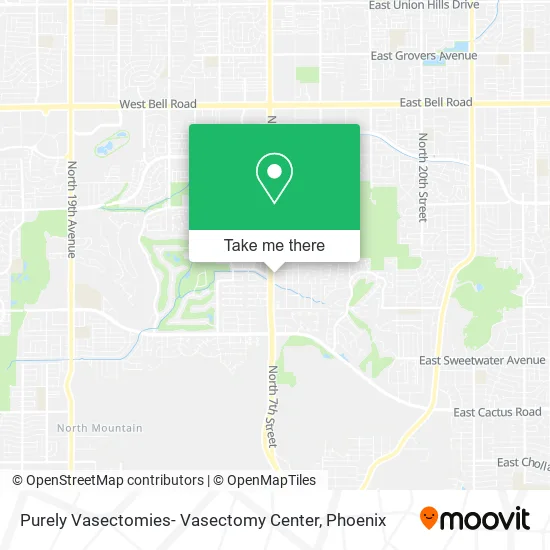 Purely Vasectomies- Vasectomy Center map