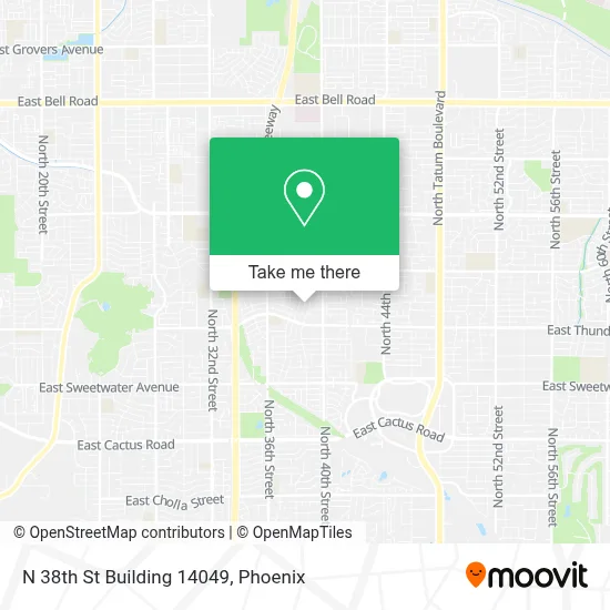 N 38th St Building 14049 map