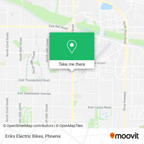 Eriks Electric Bikes map