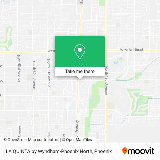 LA QUINTA by Wyndham-Phoenix North map