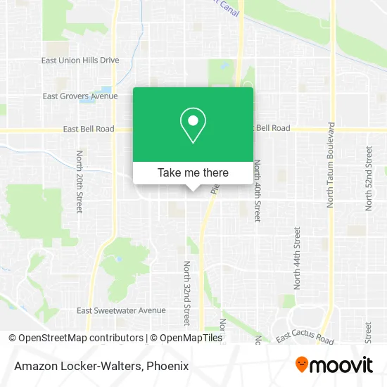 Amazon Locker-Walters map