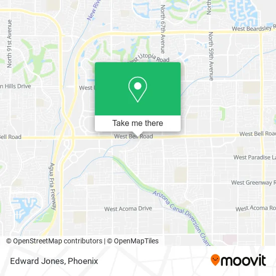Edward Jones map