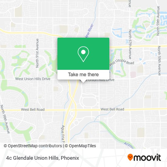 4c Glendale Union Hills map