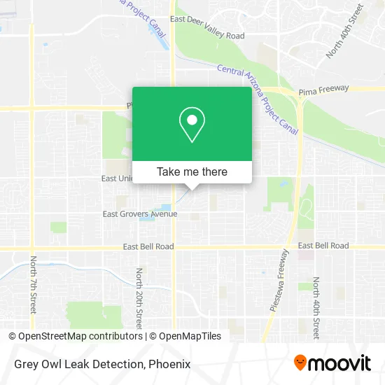 Grey Owl Leak Detection map
