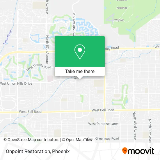 Onpoint Restoration map