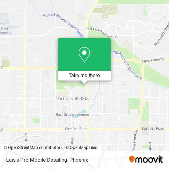 Mapa de Luis's Pro Mobile Detailing