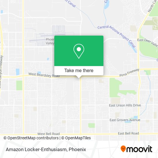 Amazon Locker-Enthusiasm map