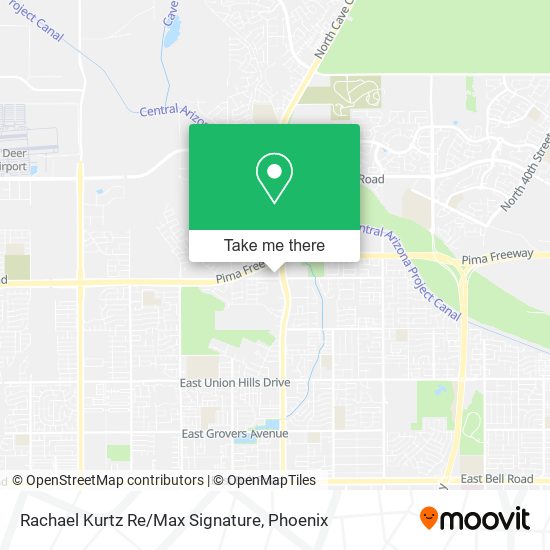 Mapa de Rachael Kurtz Re/Max Signature