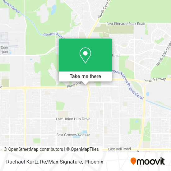 Rachael Kurtz Re/Max Signature map