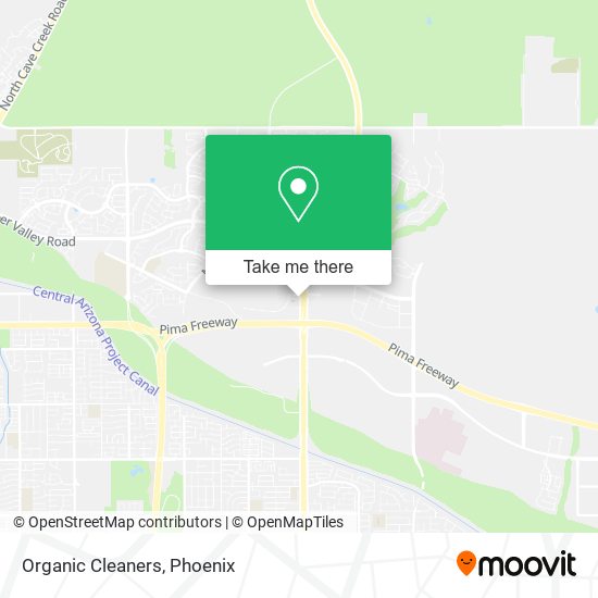 Organic Cleaners map