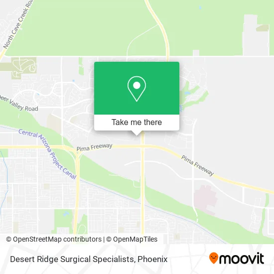 Desert Ridge Surgical Specialists map
