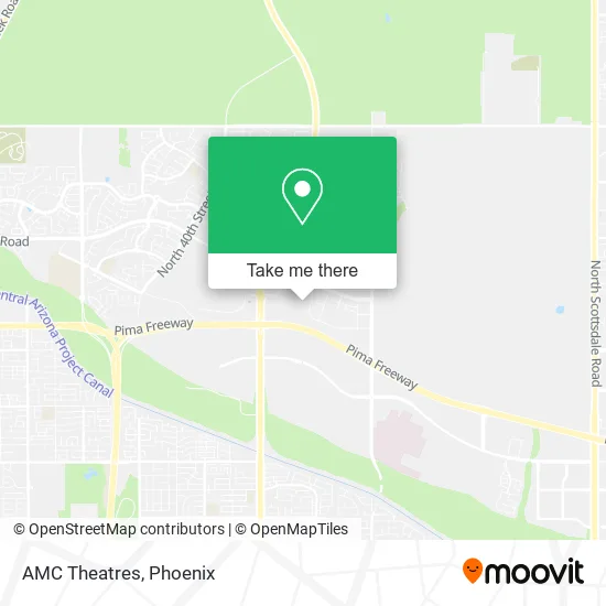 AMC Theatres map