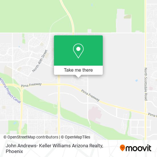 John Andrews- Keller Williams Arizona Realty map