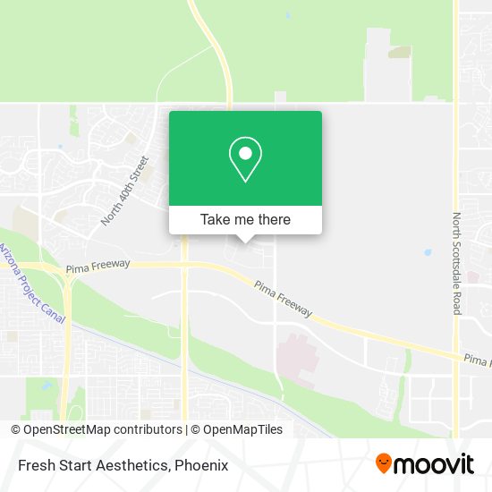 Fresh Start Aesthetics map