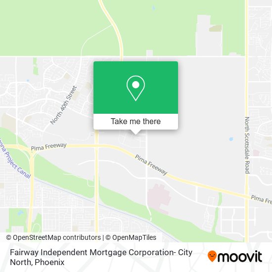 Mapa de Fairway Independent Mortgage Corporation- City North