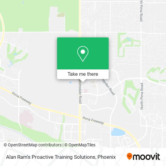 Alan Ram's Proactive Training Solutions map