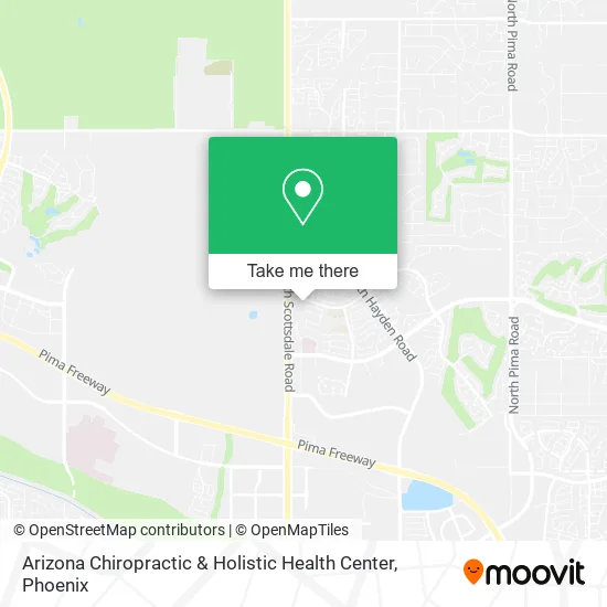 Arizona Chiropractic & Holistic Health Center map