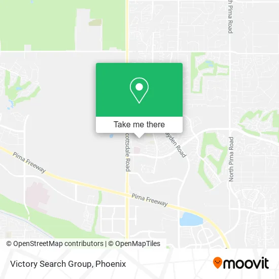 Victory Search Group map