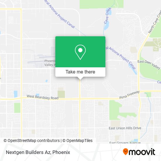 Mapa de Nextgen Builders Az