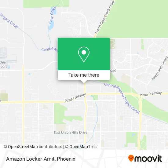 Amazon Locker-Amit map