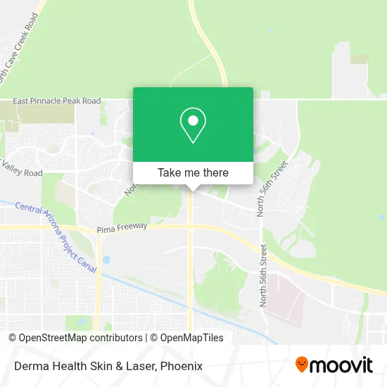 Derma Health Skin & Laser map