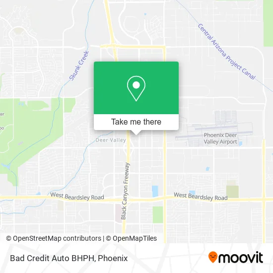 Bad Credit Auto BHPH map
