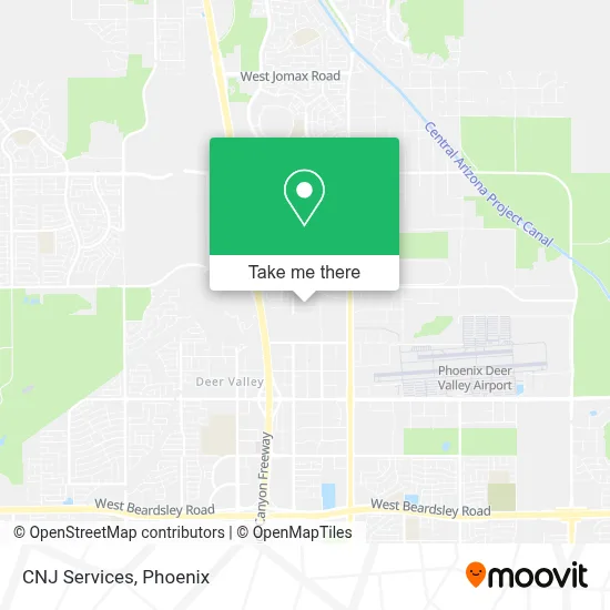 CNJ Services map
