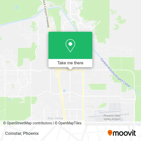 Coinstar map